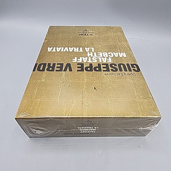 Opera Exclusive Giuseppe Verdi Falstaff Macbeth La Traviata TDK Gold Edition New - Picture 10 of 12